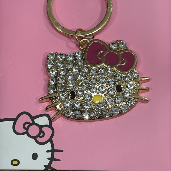 Hello Kitty Rhinestone Keychain (NWT)(LS) - Picture 5 of 6